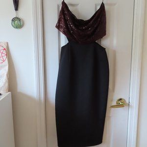 NEW Black Cutout Dress (Size 6)